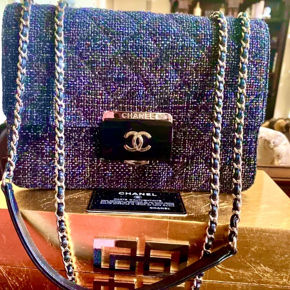 SOLD July4th Price Drop Chanel BeautyLock Tweed/L - Picture 2 of 15